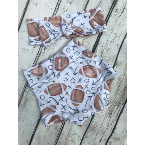 ,                             0-3 months US kids' numeric                        ,                             headband w/ shorts