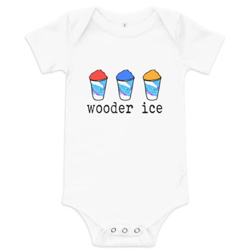 Philly Wooder Ice Baby Onesie: Unique Newborn Gift – Little Hometown