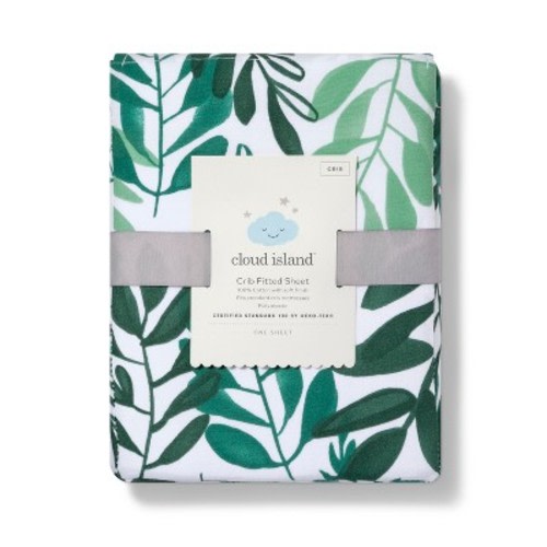 Crib Fitted Sheet - Cloud Island™ Green