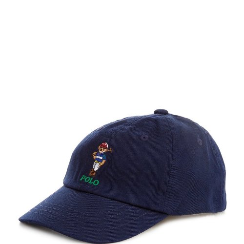 Ralph Lauren Baby Boys Polo Bear Twill Ball Cap