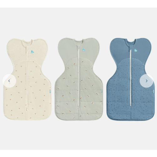 Swaddle up Starter Bundle 1.5 | 2.5 TOG | Oat Twigs | Olive Bees | Storm Blue Pebbles