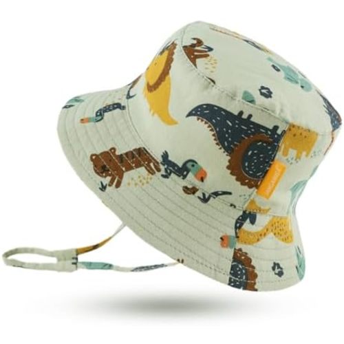 Cotton Baby Sun Hat Infant Toddler Boys Girls Bucket Hats Summer Sun Protection Kids Beach Caps