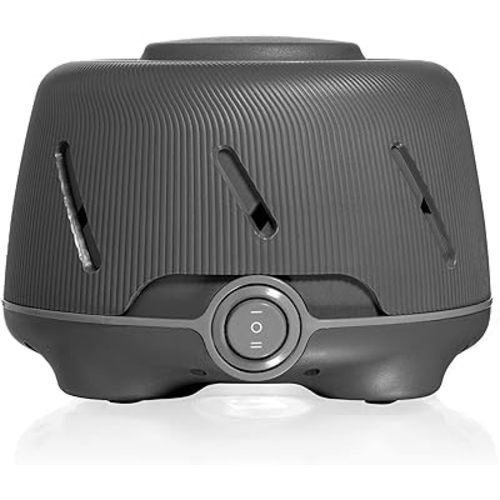 Yogasleep Dohm (Gray) The Original White Noise Machine, Relaxing Natural Sound from a Real Fan, Noise Cancelling For Office Privacy, Sleep Aid For Adults & Baby, Travel Size Pink Noise Machine