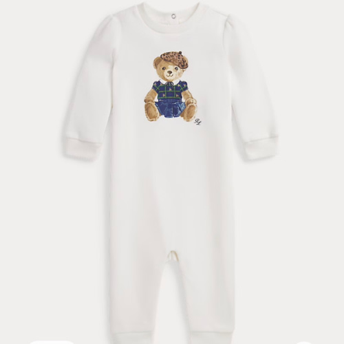 Polo Bear Fleece Coverall