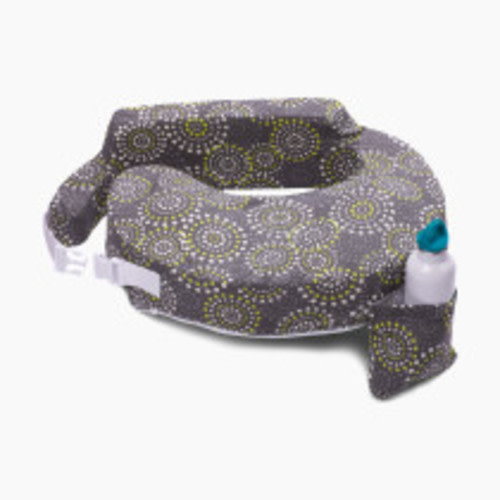 My Brest Friend Original Nursing Pillow Enhanced Ergonomics Essential Breastfeeding Pillow Support For Mom & Baby W/ Convenient Side Pocket, Double Straps & Slipcover, Fireworks