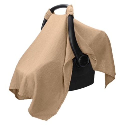 Muslin Cotton Baby Car Seat Cover, Universal Fit Carseat Canopy Covers for babies, Girls and Boys By Comfy Cubs, Color: Cedar - Out of Stock