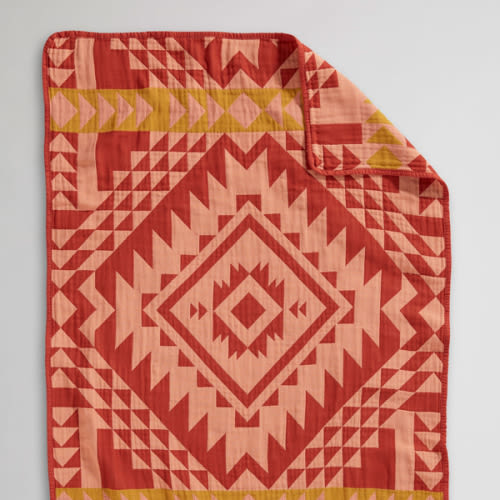 SMITH ROCK ORGANIC COTTON BABY BLANKET