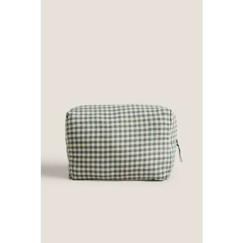 CHILDREN’S GINGHAM COSMETIC BAG