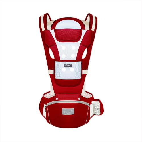 Multifunctional Breathable Lumbar Support Waist Stool for 0-36 Months Infants Toddlers Ergonomic Comfortable Carrier