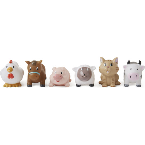 Barnyard Party Squirties, Multicolors - Elegant Baby | Maisonette