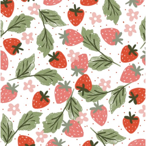 Wildflower + Strawberry Crib Bedding, Girl Baby Blanket, Muslin Swaddle, Changing Pad Cover, Nursing Pillow Cover, Newborn Swaddle, Monarch