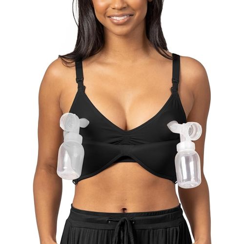 Kindred Bravely Sublime Contour Hands Free Pumping & Maternity Bra for Nursing and Breastfeeding