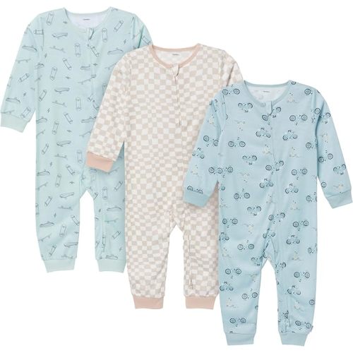 Gerber Toddlers and Baby Boys' Loose-fit Polyester Jersey Footless Pajamas