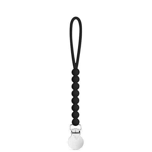Ryan & Rose Cutie Clip Judy - Pacifier Clip Holder Silicone (Judy, Black)
