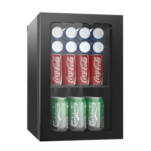 BacklD Beverage Refrigerator Cooler, 24 Can/0.9 Cubic Feet Mini Fridge with Mirror Door, Adjustable Shelves for Soda, Beer or Cosmetics, Skincare Fridge for Bedroom, Office and Car & Reviews | Wayfair