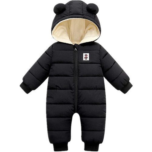 Ohrwurm Infant Down Cotton Snowsuits Fleece Lining Jumpsuits Baby Zipper Winter Coat