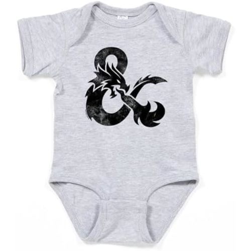 CafePress Dungeons and Dragons Ampersand Cute Infant Bodysuit Baby Romper Dark
