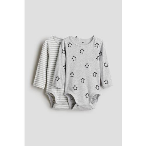 2-PACK LONG-SLEEVED BODYSUITS