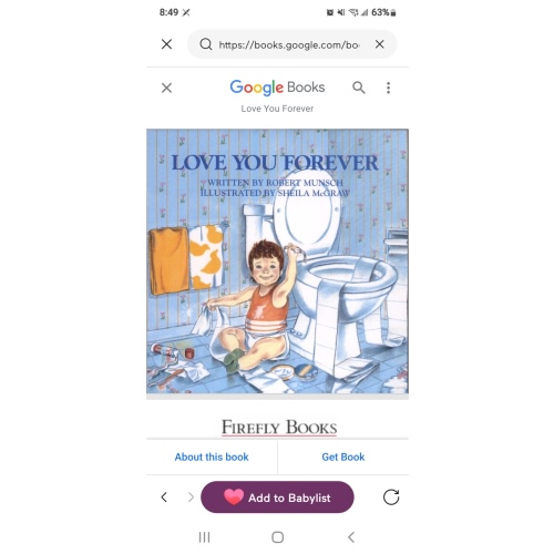 Love You Forever - Robert N. Munsch - Google Books