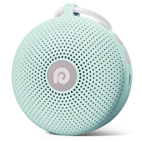 Dreamegg Sound Therapy Machine - Portable Sound Machine for Baby Adult, Features Powerful Battery, 21 Soothing Sound, Noise Canceling for Office & Sleeping, Sound Therapy for Home, Travel, Gift, Green - Mint Green