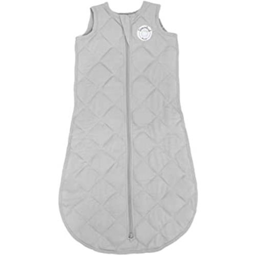 DREAMLAND BABY Sleep Sack | Baby: 6-12 Months | Gently Weighted Sleep Sacks | 100% Natural Cotton | 2-Way Zipper | Machine Washable | Newborn/Infant Swaddle Transition | Swaddle Sleeping Bag