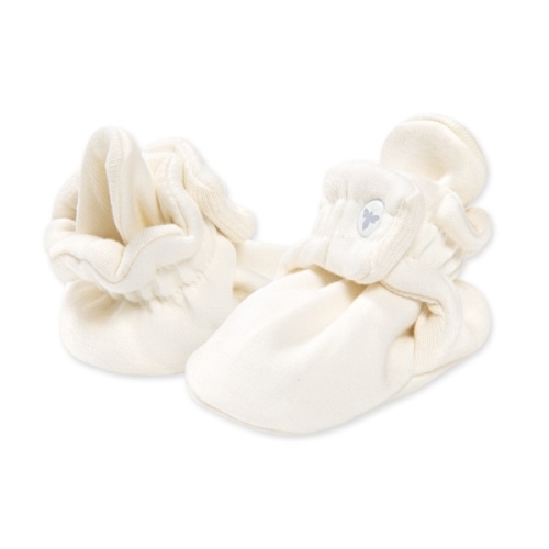 Solid Adjustable Organic Baby Booties | Burt's Bees Baby™