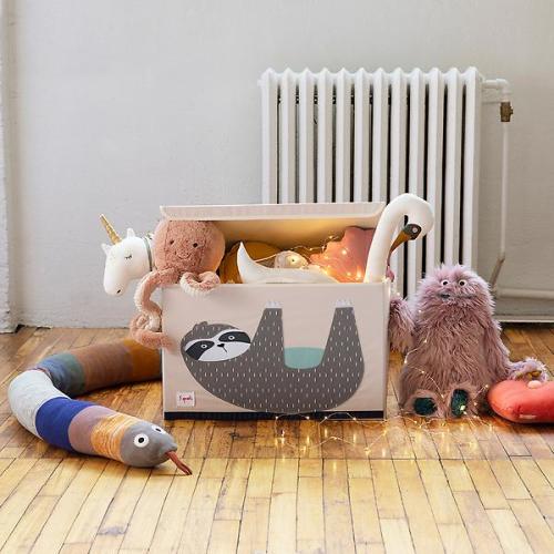 3 Sprouts Toy Storage Box with Handles