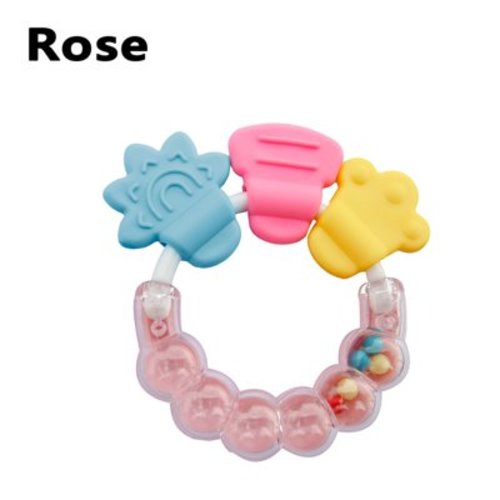 Kbndieu 2Pcs Baby Rattles Toys 0-6-12 Months, Infant Developmental Hand Grip Sensory Toys 0-3-6-12-18-24 Months, Newborn Soothing Toys for 1 Year Old Baby Boys Girls Birthday Gifts on Clearance