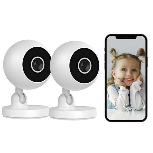 Baby Monitor Camera, Ingzy HD 1080P Wireless WiFi Security Camera Baby Pet Monitor 360 Rotation Two-way Audio Camera