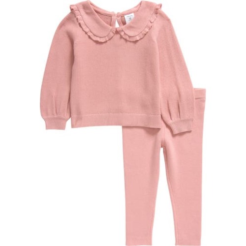 Collared Sweater & Leggings Set, 3M