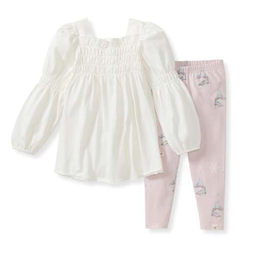 Ice Skates Organic Tunic & Pants Set – Burt's Bees Baby