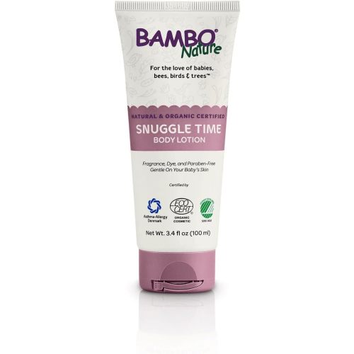 Bambo Nature Snuggle Time Body Lotion, 3.4 fl oz Tube, 1 Count