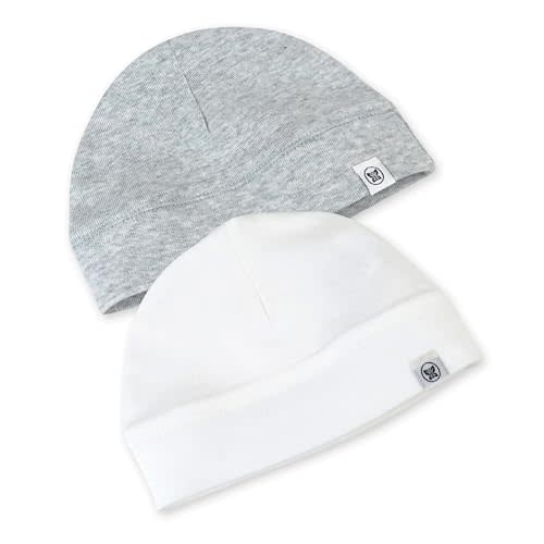 HonestBaby Multipack Caps Newborn Hats 100% Organic Cotton for Infant Baby Boys, Girls, Unisex