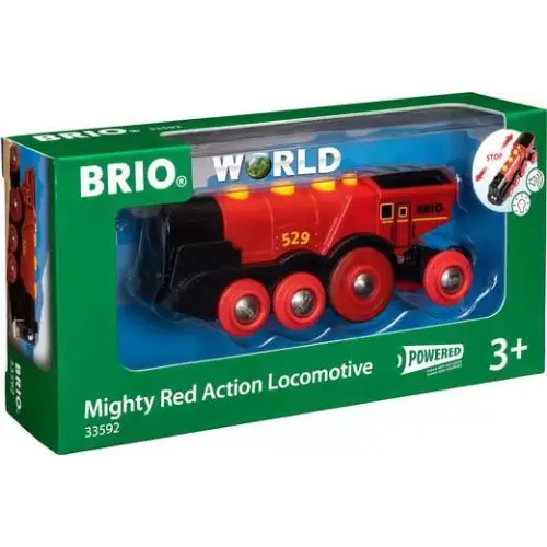 BRIO World Mighty Red Action Locomotive