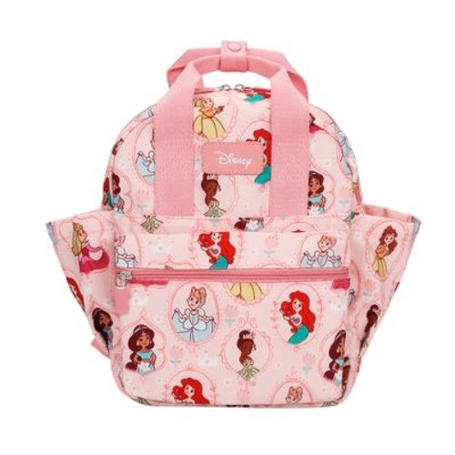 Disney Princesses All-Over Print 16" Toddler Backpack For Preschool, Daycare, And Travel