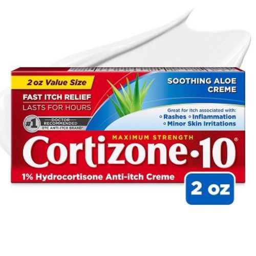 Cortizone 10 Anti-itch Creme, 2-oz