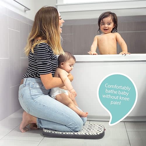 Padded Bath Knee Rest Mat for Parents, Water Resistant