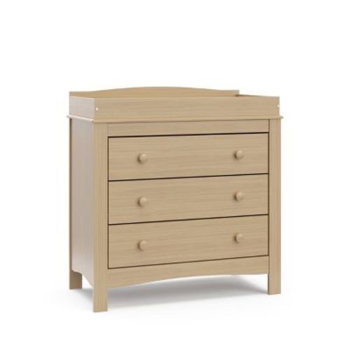 Graco Noah 3-drawer Dresser With Removable Changing Table Topper - Driftwood