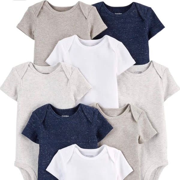 Simple Joys by Carter's Baby 8-Pack Short-Sleeve Bodysuit
