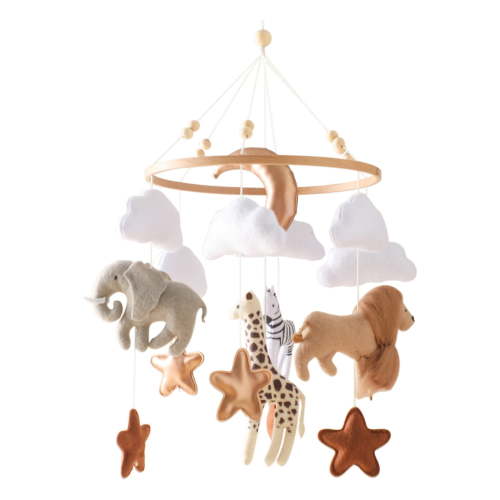 Lolynie Baby Mobile For Crib, Baby Crib Mobile For Boys Girls, Baby Mobile For Bassinet, Boho Nursery Mobile, Nursery Decor Theme For Bedroom Hanging, Gender Neutral Baby Gift