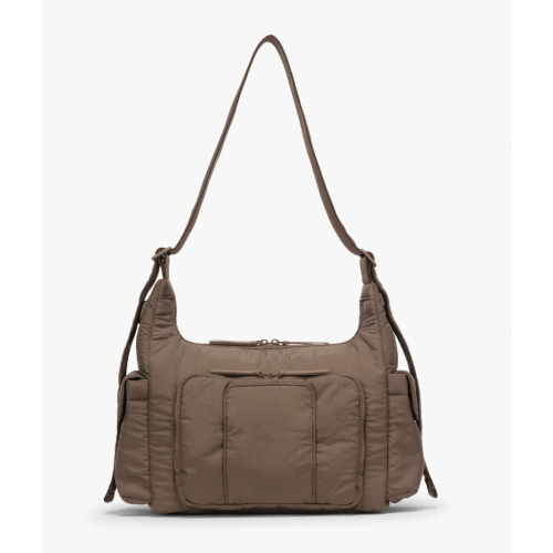 Crossbody Diaper Bag - HAZELNUT