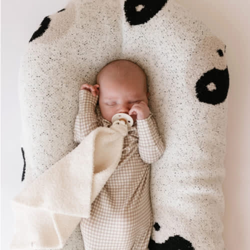 Black & White Yin Yang | Plush Blanket