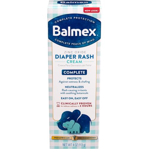 Balmex Complete Protection Diaper Rash Cream - 4 oz