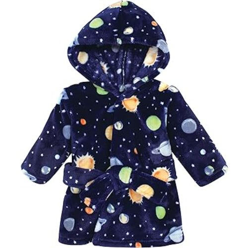 Hudson Baby Unisex BabyPlush Animal Face Bathrobe