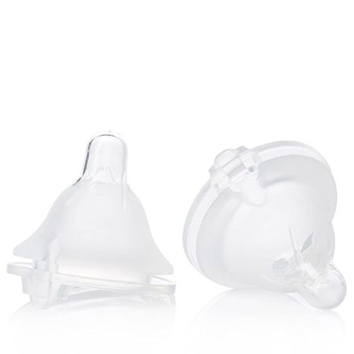 Evenflo Feeding Piece of 6 Balance Plus Wide Neck Nipples for The Balance Plus Wide Neck Baby Bottles, 0 Months and Up