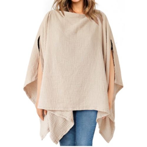 Konssy | Multi-use Muslin Nursing Cover and Carseat Canopy | Summer Wheat