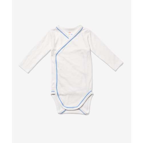 Crossbody One-piece, Blue Piping