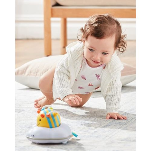 Skip Hop Baby Crawl Toy 3-Stage Developmental Learning Crawling Infant Toy, Explore & More Follow-Me Bee