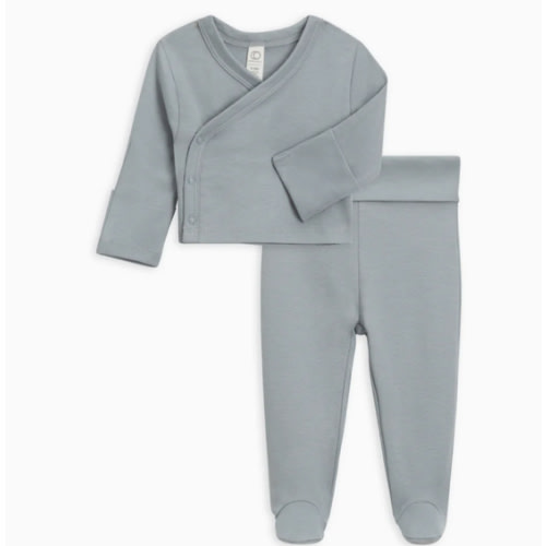 Riley 2 Piece Kimono Wrap Top and Pant Set