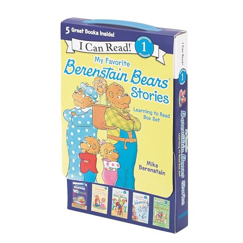 My Favorite Berenstain Bears Stories: Learning to Read Box Set―Easy-to-Read Berenstain Bears Stories for Young Readers (I Can Read Level 1)